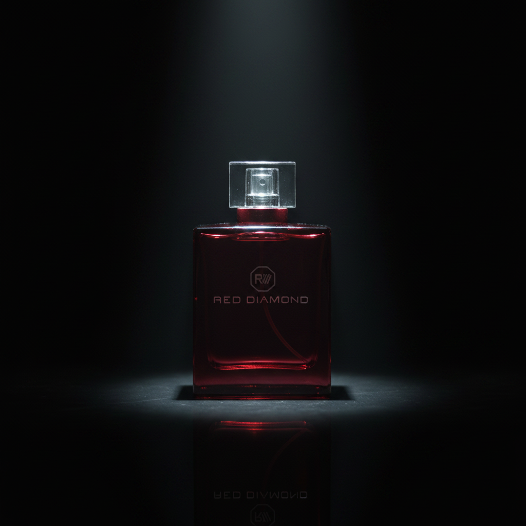Product composited into the Luxury Spotlight scene