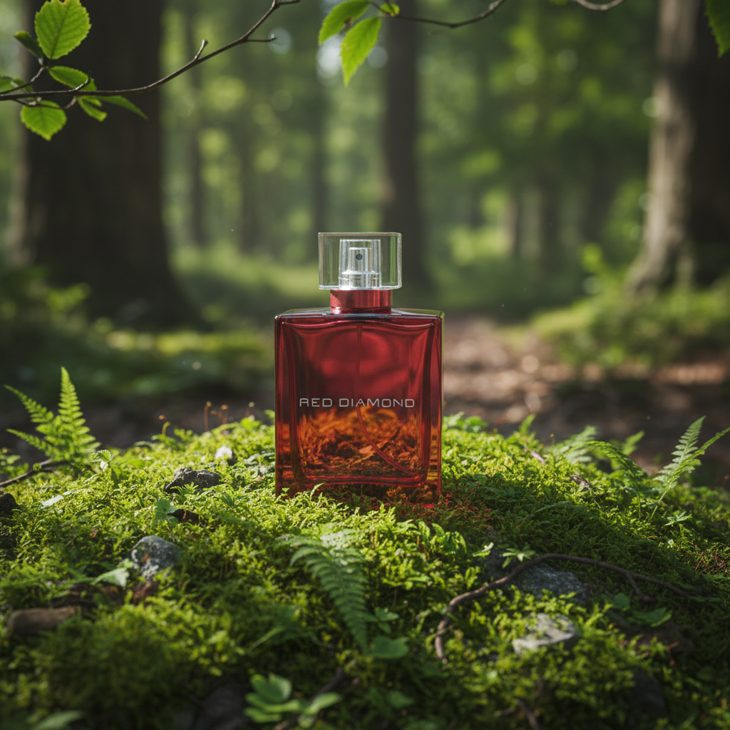 Product composited into the Forest Moss scene